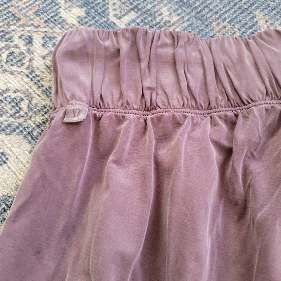 Lululemon Lost in Leisure Crop Jogger Antique Bark Plum Purple Mauve Pink Size 6 - Picture 12 of 13